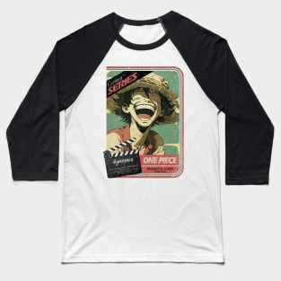 Straw Hat Man Baseball T-Shirt